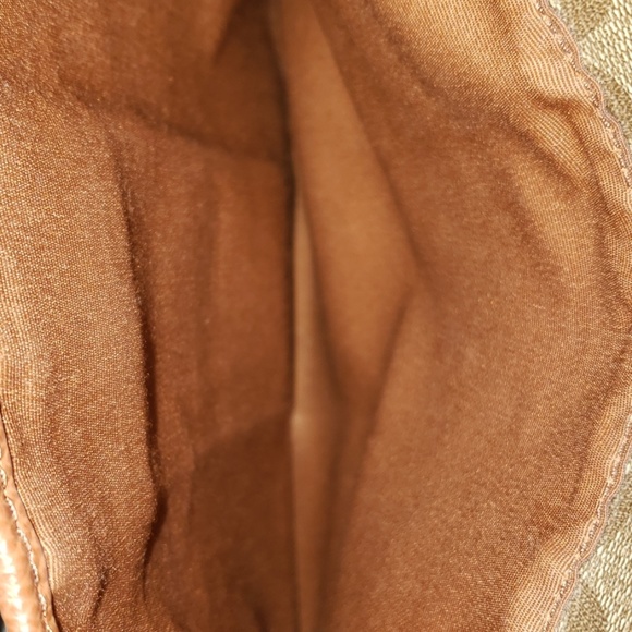 Coach signature Khaki/ Saddle crossbody bag - Picture 6 of 6